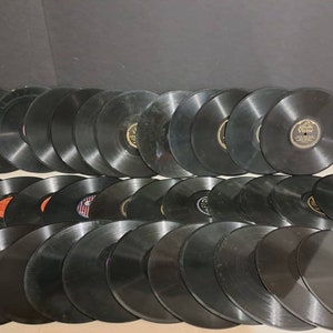collection of 35 antique 78 rpm records
