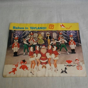 1963 ice capades babes in Rolland program