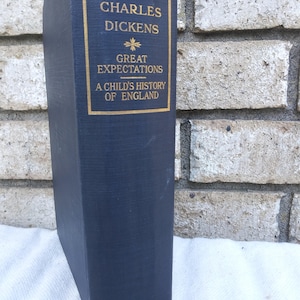 1890s Great Expectations and A Childs History  of England by Charles dickens