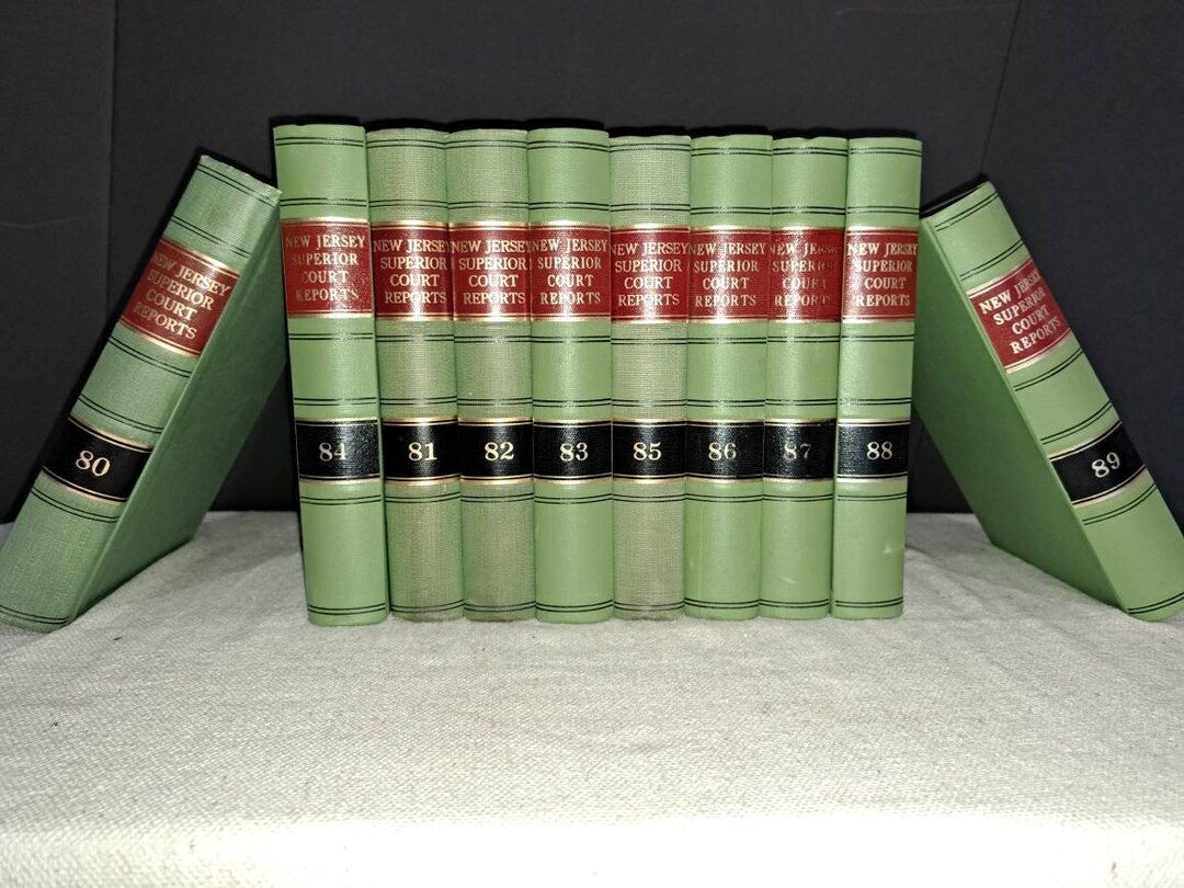 Collection of 10 Antique Law Books S26 Etsy
