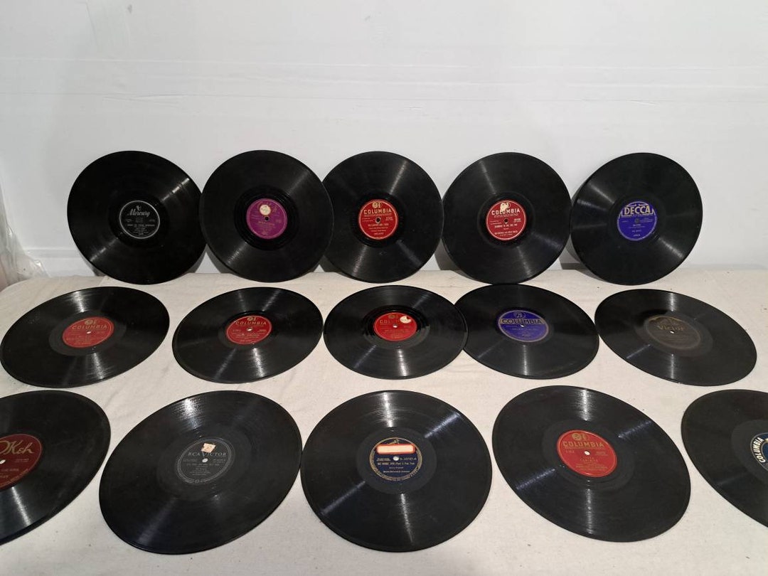 Collection of 15 Antique 78 Rpm Records F6 - Etsy