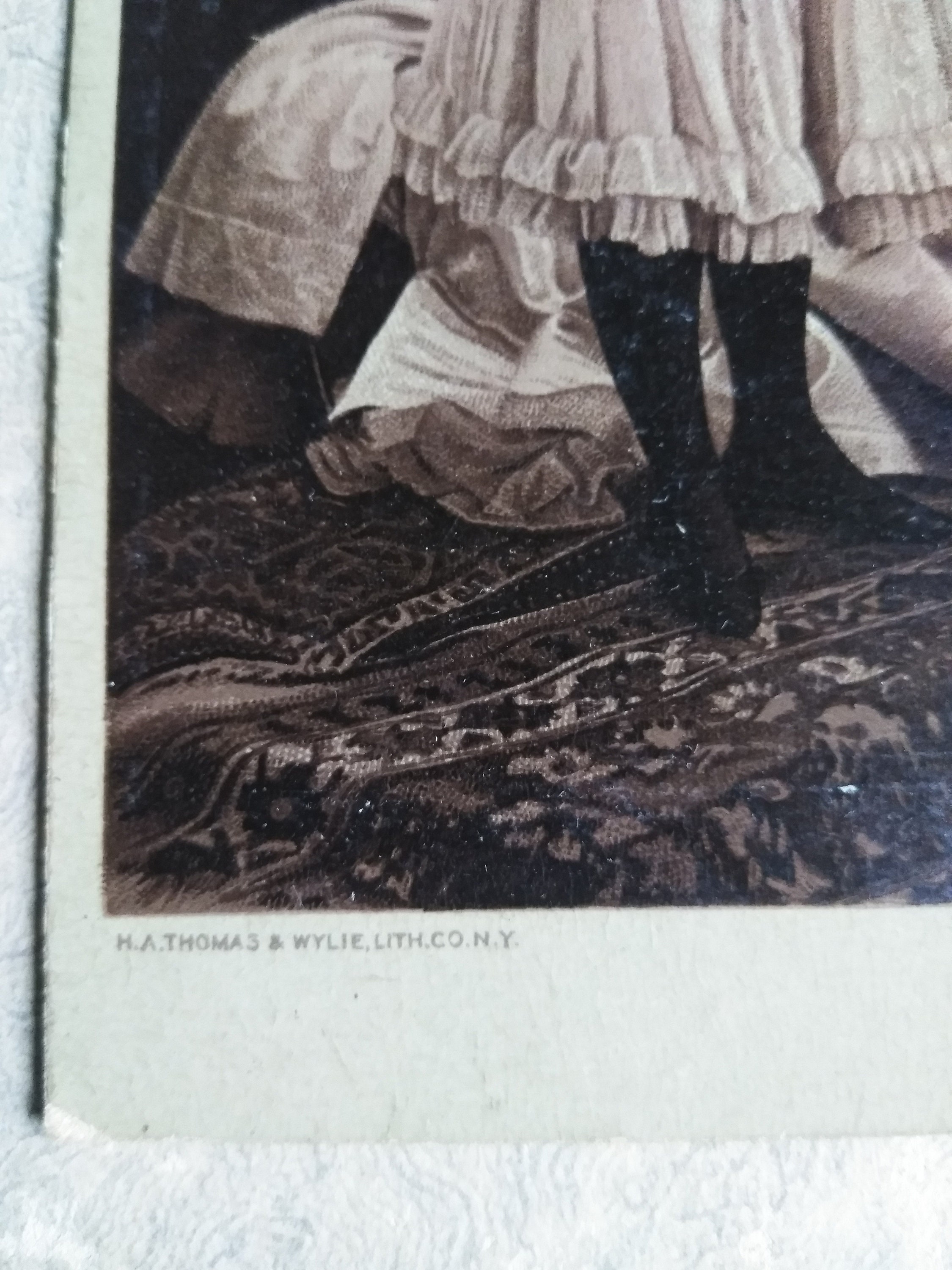 Antique R & G Corsets Advertising Card Etsy