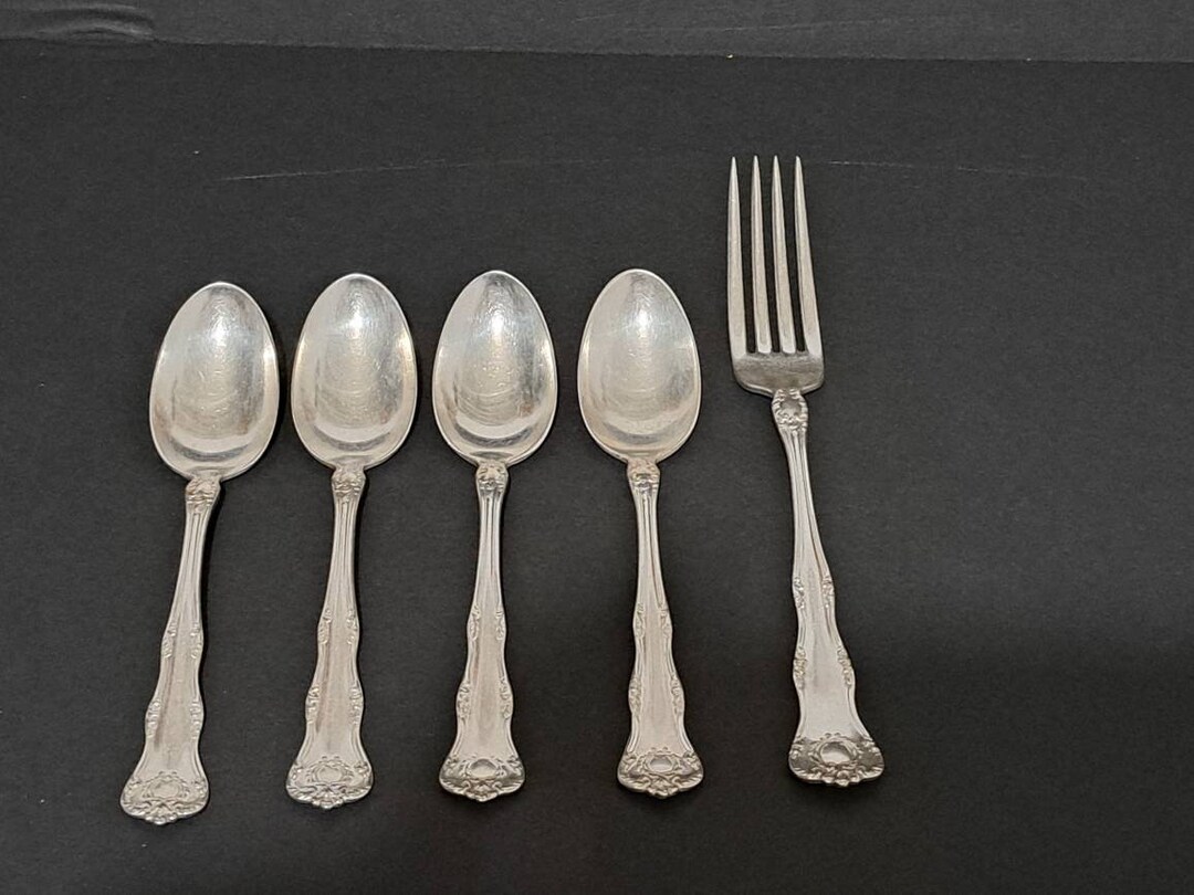 5 Piece Set 1846 Anchor Rogers Anchor XII Silverware - Etsy