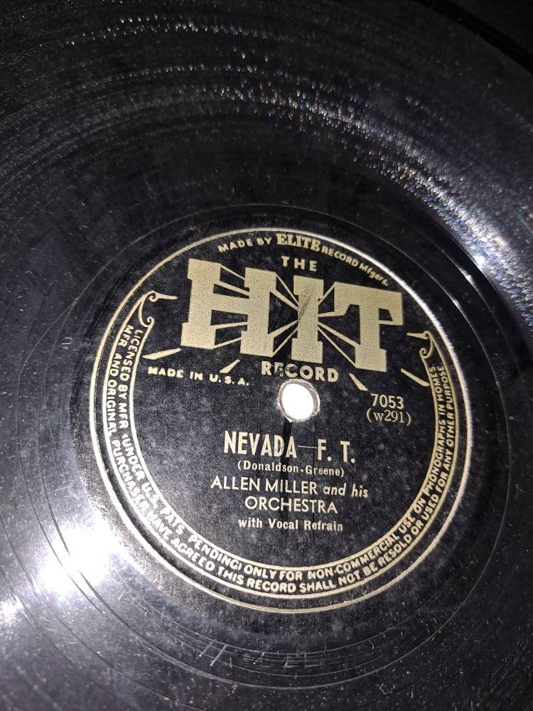 L4 Collection of Antique 78 RPM Records - Etsy Canada
