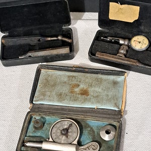 Antique L. S. Starrett speed indicator sets