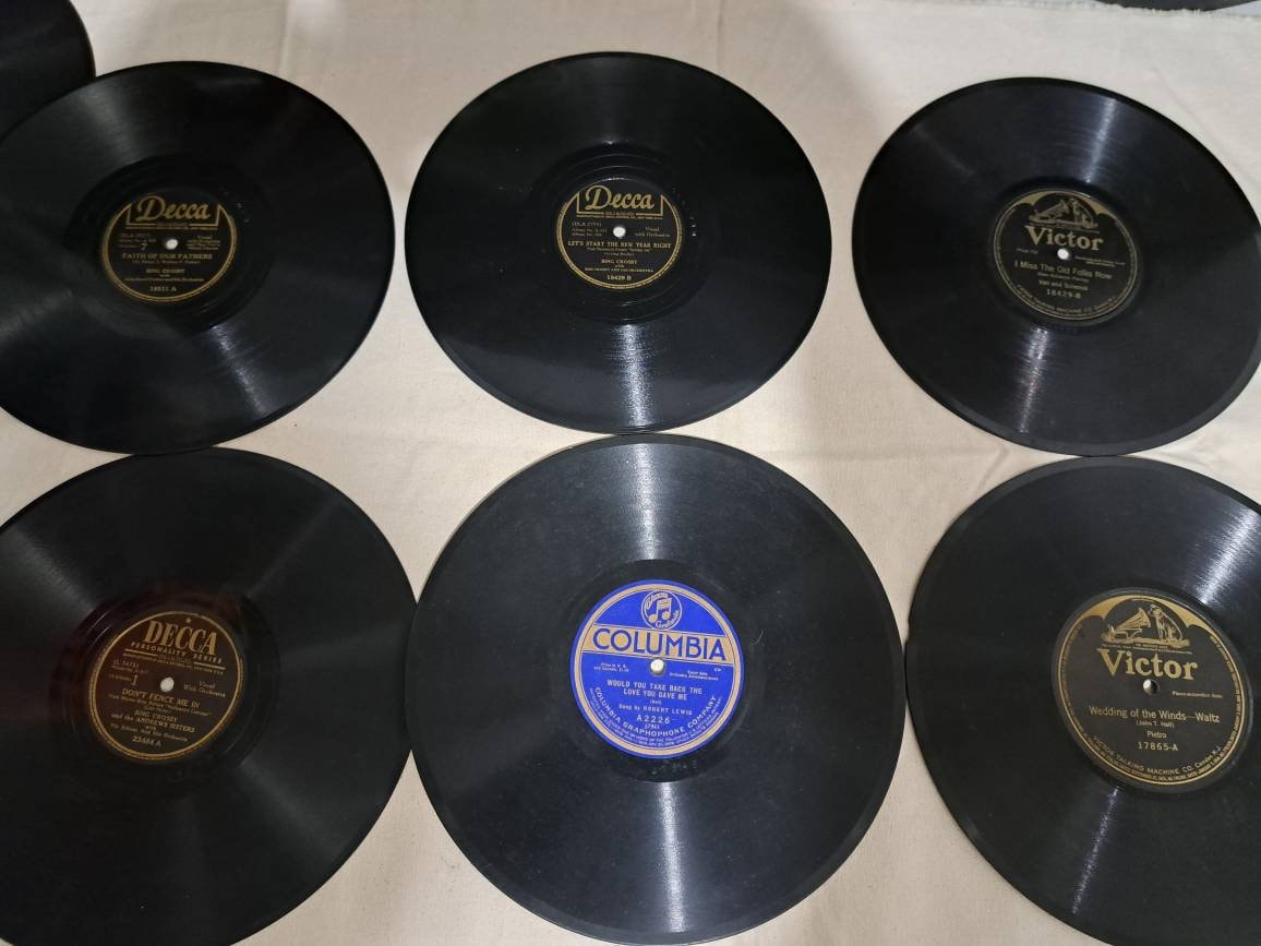 Collection of 30 Antique 78 Rpm Records - Etsy