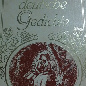 1955 first edition imperishable german poems in original german text