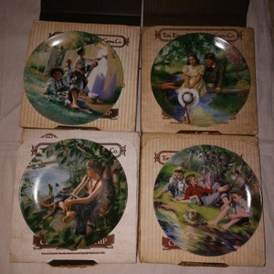 Edwin m. Knowles  tom sawyer series complete set