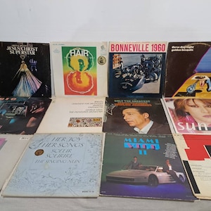 Sortiment von 50 Schallplatten r3