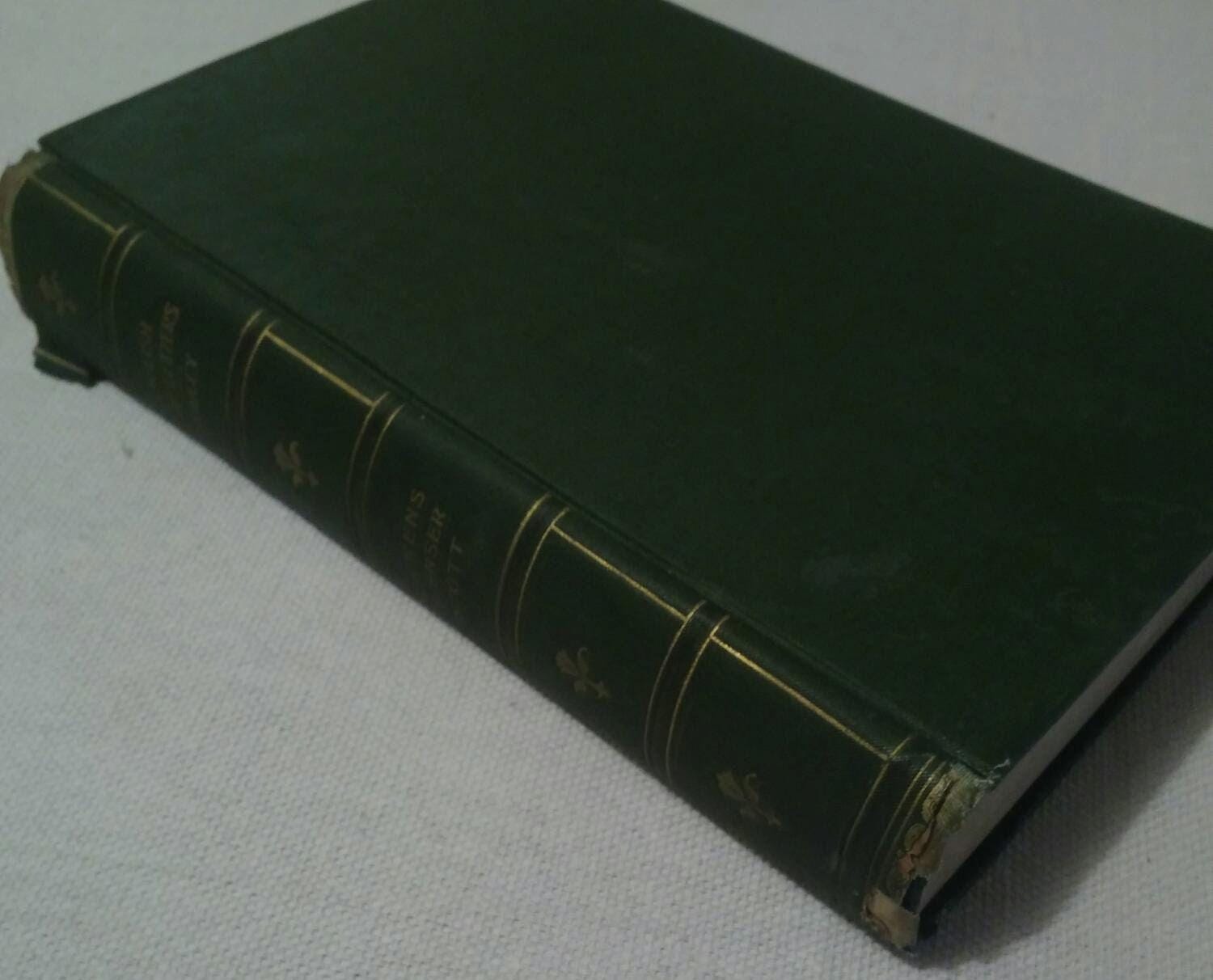 1880 first edition of English Men Of Letters Dickens Spencer and Scott by Milton Morley