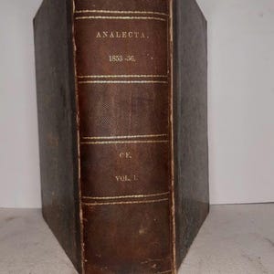 1852 Analecta Juris Pontificii eller Acts Of Roman Congregation vol 1