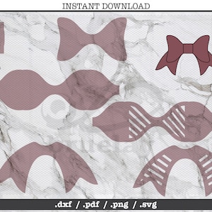 Bow cut file,leather jewelry making,SVG, DXF,PNG,Cricut,Silhouette,cutting machine,vector graphic,explore,vinyl,felt,hair accessories