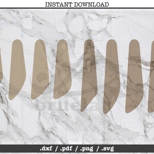 Fob with no hole cut file,earrings,leather jewelry making,SVG, DXF,PNG,Cricut,Silhouette,cutting machine,vector graphic,explore,Aluminum can