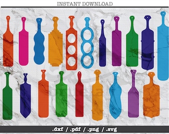Greek paddle set 2 cut files,SVG,PNG,Silhouette,cut,sorority,fraternity,shirt,pledge,college custom , organization,,chapter,dorm Frat Soror