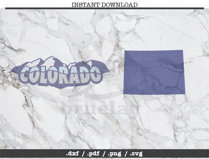 Colorado Themed Cut Files, Wall Decor, SVG, DXF, PNG, Cricut ...