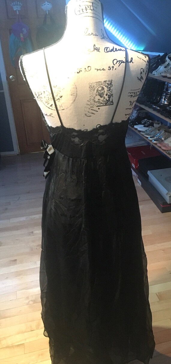 Black Lace Nightgown - image 3