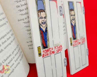 Hier ist Ihr Lesefleck-magnetisches Lesezeichen Horror Geschenk für Buchliebhaber