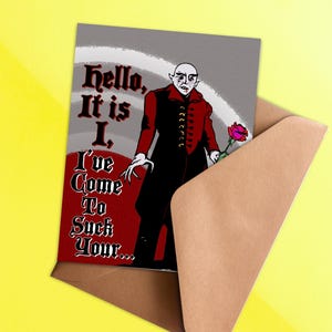 Nosferatu Greeting Card