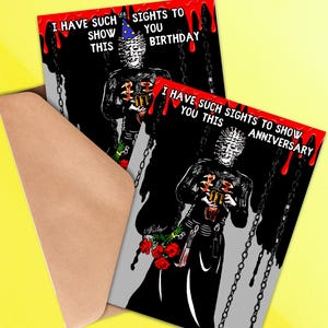 We Have Such Sights To Show You Horror Greeting Card