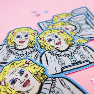 Baby Jane Hudson Horror Movie Sticker