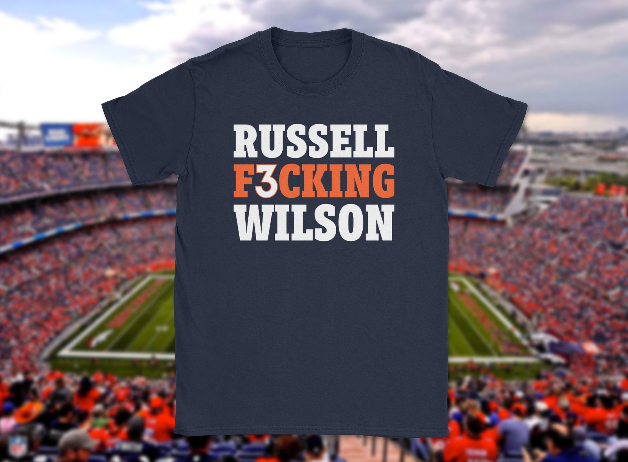 russell wilson broncos shirt