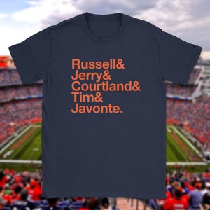 Russell Wilson Broncos Shirt | Jeudy, Courtland Sutton, Tim Patrick, Javonte Williams | Denver Broncos Tshirt | Denver Football