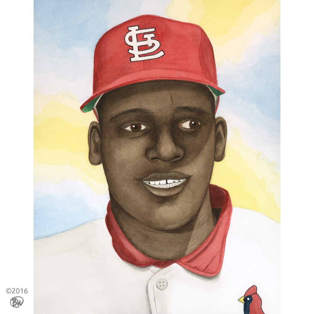 Bob Gibson St. Louis Cardinals HOF pitcher FREE S/H | Etsy