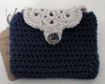 Crochet pochette, porte monnaie, sac au crochet, petit sac, petite pochette, sac à cosmétiques, crochet sac à main, crochet embrayage, sac-cadeau, cadeaux pour elle