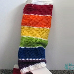 Rainbow Leg Warmers