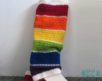 Rainbow Leg Warmers