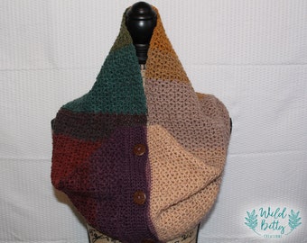 Cowl Scarf, Cowl, Infinity Scarf, Scarf, Hooded Cowl, Hood, Neck Warmer, Winter Scarf, Circle Scarf, Crochet Cowl, Neck Scarf, Hooded