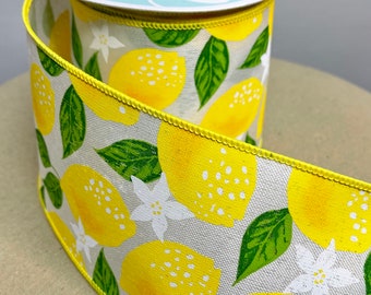 Really Great Ribbon Lemons 4"x10yd