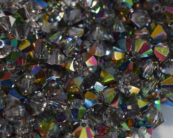Crystal Vitrail Medium Swarovski Beads 4mm, 50 Beads, 100 Beads