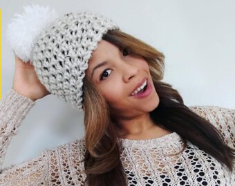 Chunky Crochet Hat-Muster | Video & schriftliche Anleitung