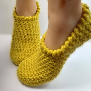 Crochet pattern for slipper Goldie image 6