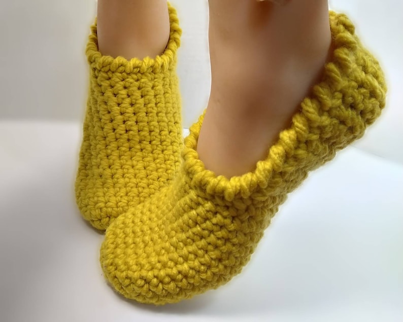 Crochet pattern for slipper Goldie image 6