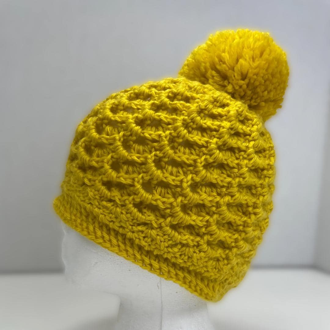 40 Unique Crochet Hats That Are Sure To Amaze You! 16 3D Textured Crochet Hat Pattern