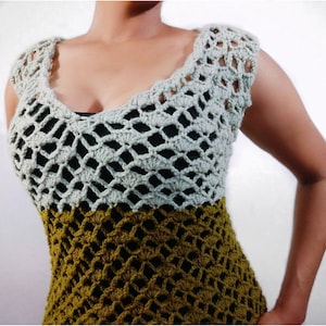 Crochet Dragon Stitch Sweater