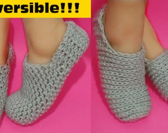 Quick and Easy Crochet Slipper Pattern