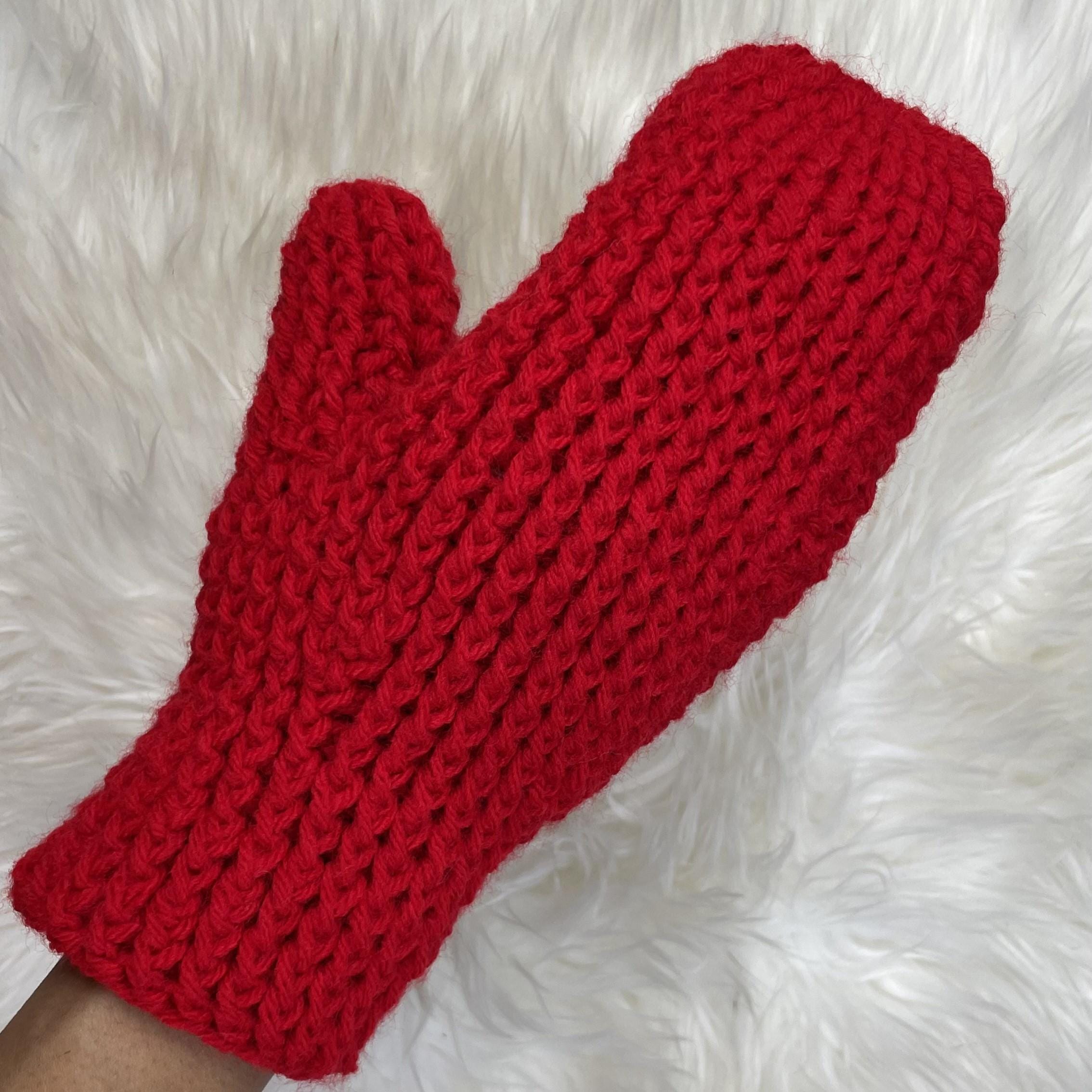 39 Crochet Mittens with Ornaments, Fingerless Mitts, and Baby Sets 29 Adult Crochet Mittens
