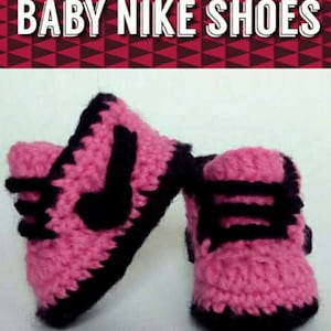 Crochet Baby Sneakers  0-3 months