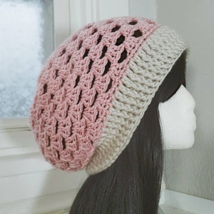 Crochet Granny Stripe Hat Pattern | Easy Slouchy Beanie w/ Video Tutorial