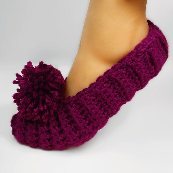 Reggie- Easy Crochet Slipper Pattern For Beginners