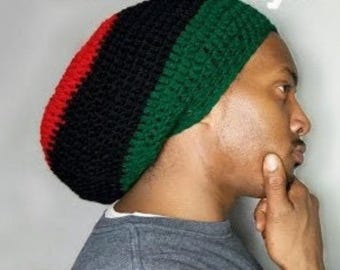 Crochet Slouchy Hat Pattern for Men & Women