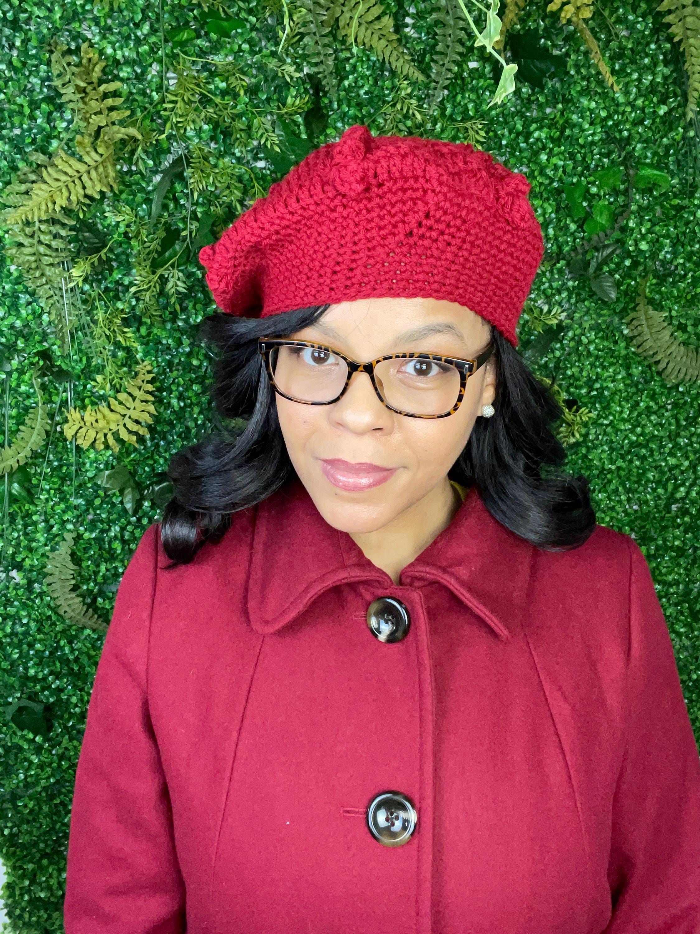 Easy Beret Hat Pattern- Modern Crochet Fashion - Etsy
