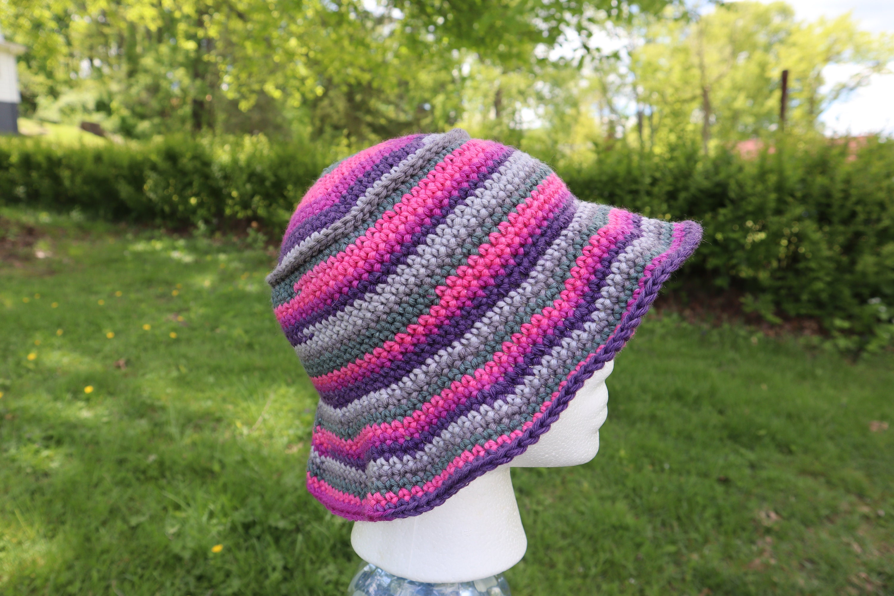 TiKTok Easy Crochet Bucket Hat Pattern + Video Tutorial