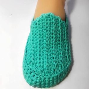 Crochet Loafers Crochet Slippers For Beginners w/ FREE Video Tutorial image 5