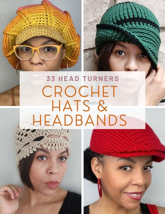 33 Crochet Hats, Beanies Earwarmers and Headband Pattern  display picture 2