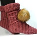 see more listings in the Crochet Slipper patterns section