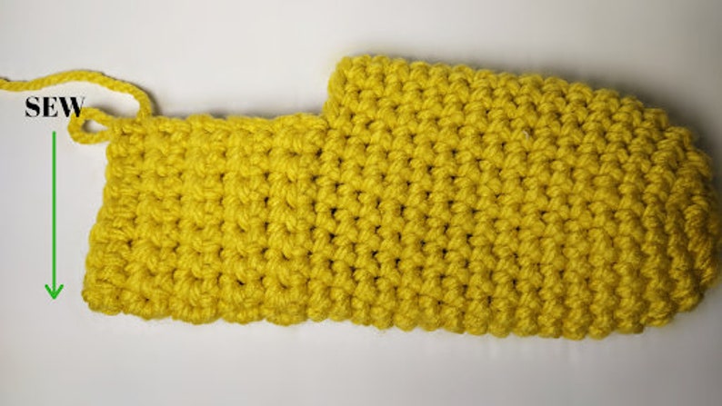 Crochet pattern for slipper Goldie image 3